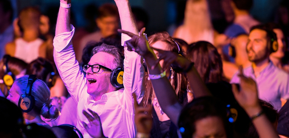 Barbican Centre hosted the world's first silent disco